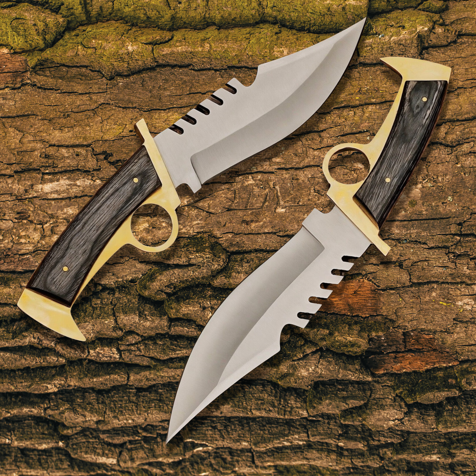Pack of 2 Daryl Dixon Knife The Walking Dead Replica Handmade Stainless Steel US
