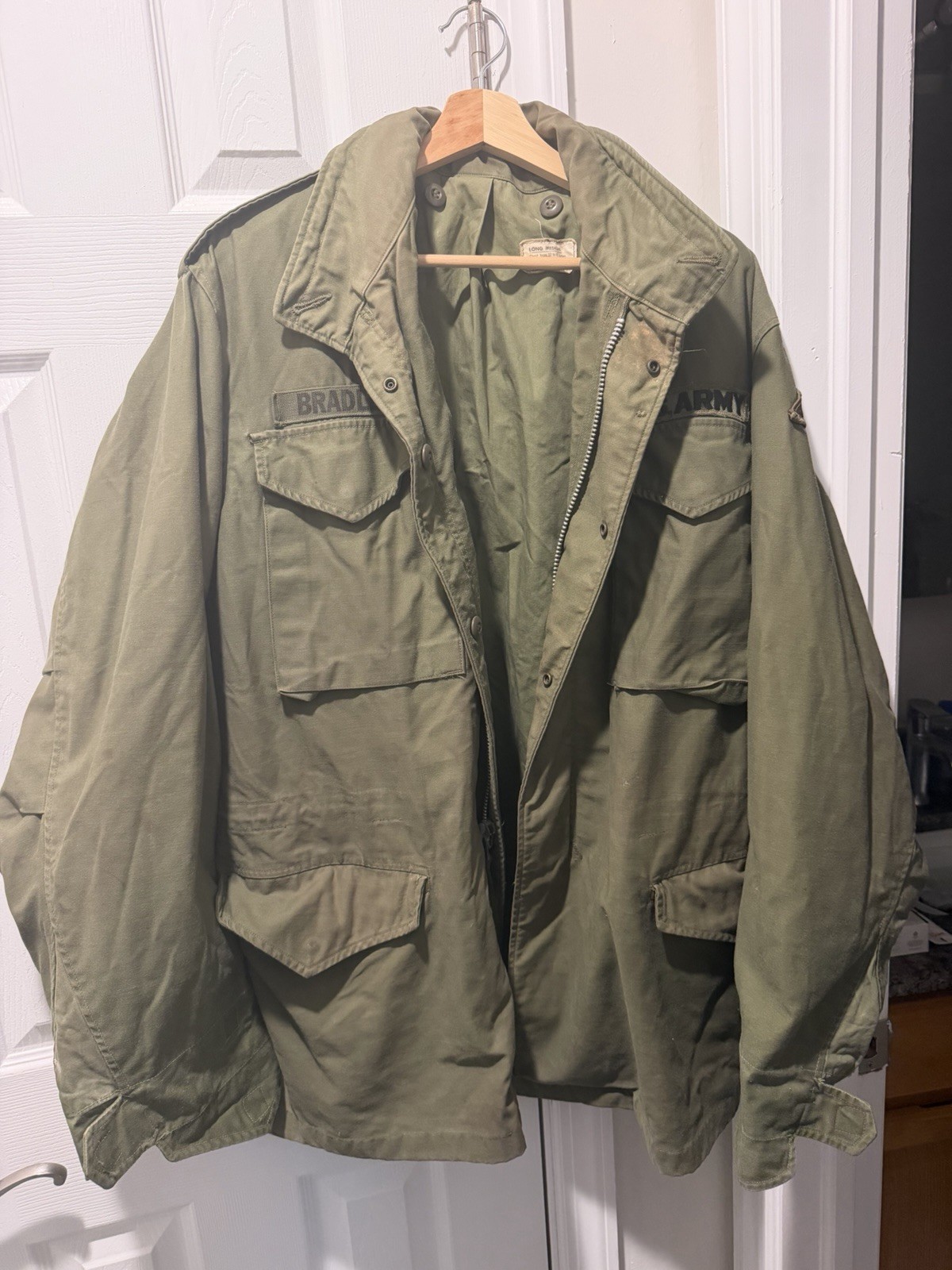Vtg VietnamUS Army2nd Gen M-65 Field Jacket OG-107 Aluminum Zip Medium Long 50th Vtg VietnamUS Army2nd Gen M-65 Field Jacket OG-107 Aluminum Zip Medium Long 50th