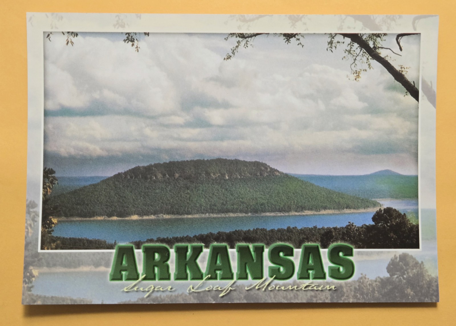 Postcard AR: Mount NEBO. Russellville. Arkansas Postcard AR: Mount NEBO. Russellville. Arkansas