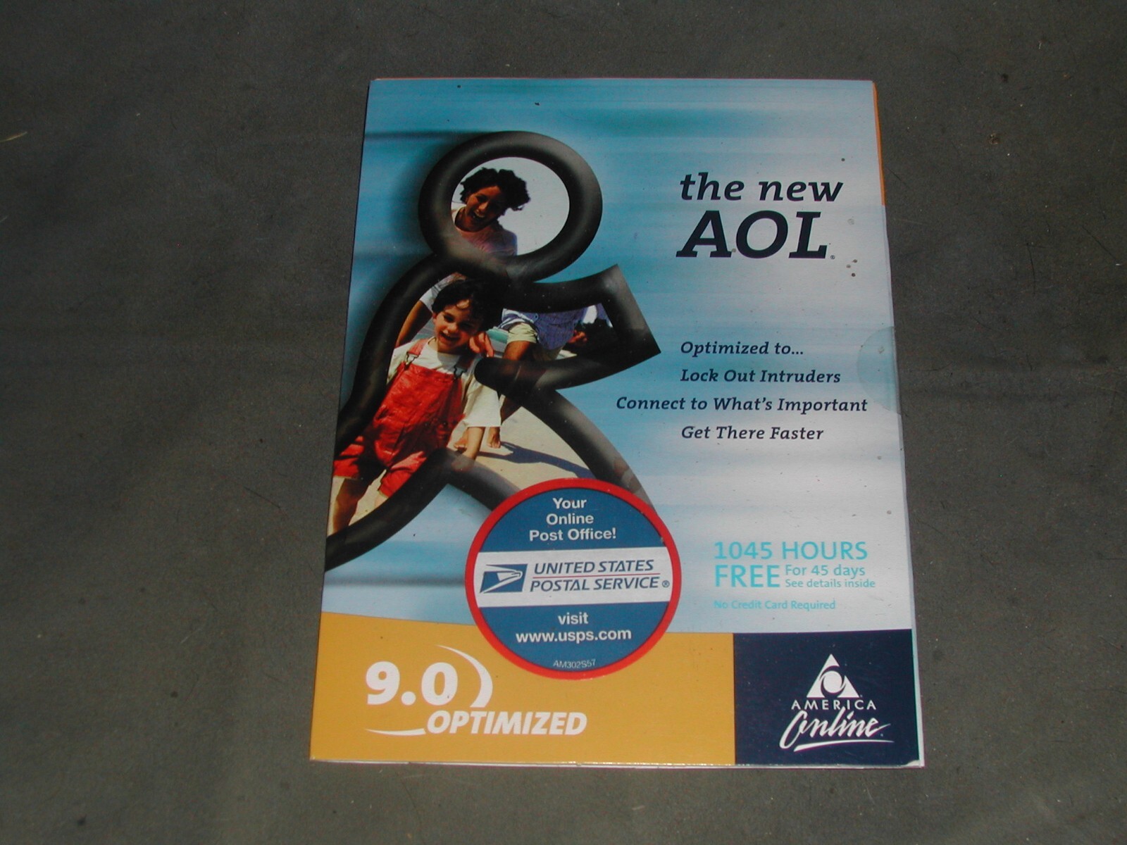 AOL 9.0 Optimized Version CD NEW UNOPENED Vintage Collectable Software SEALED