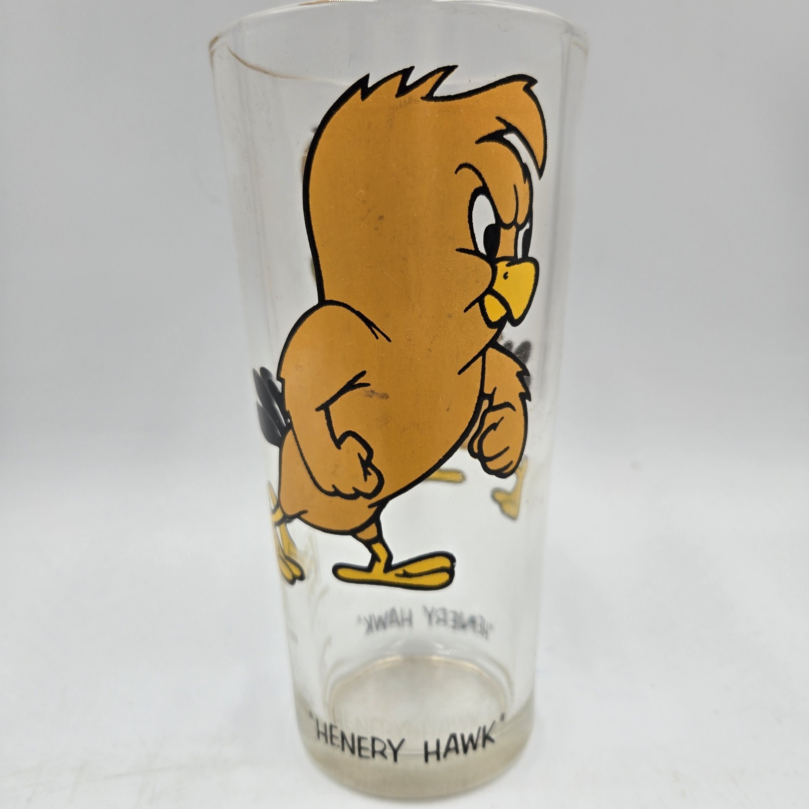 *RARE* Vintage 1973 “Henry Hawk” Pepsi Collector Series Glass Cup