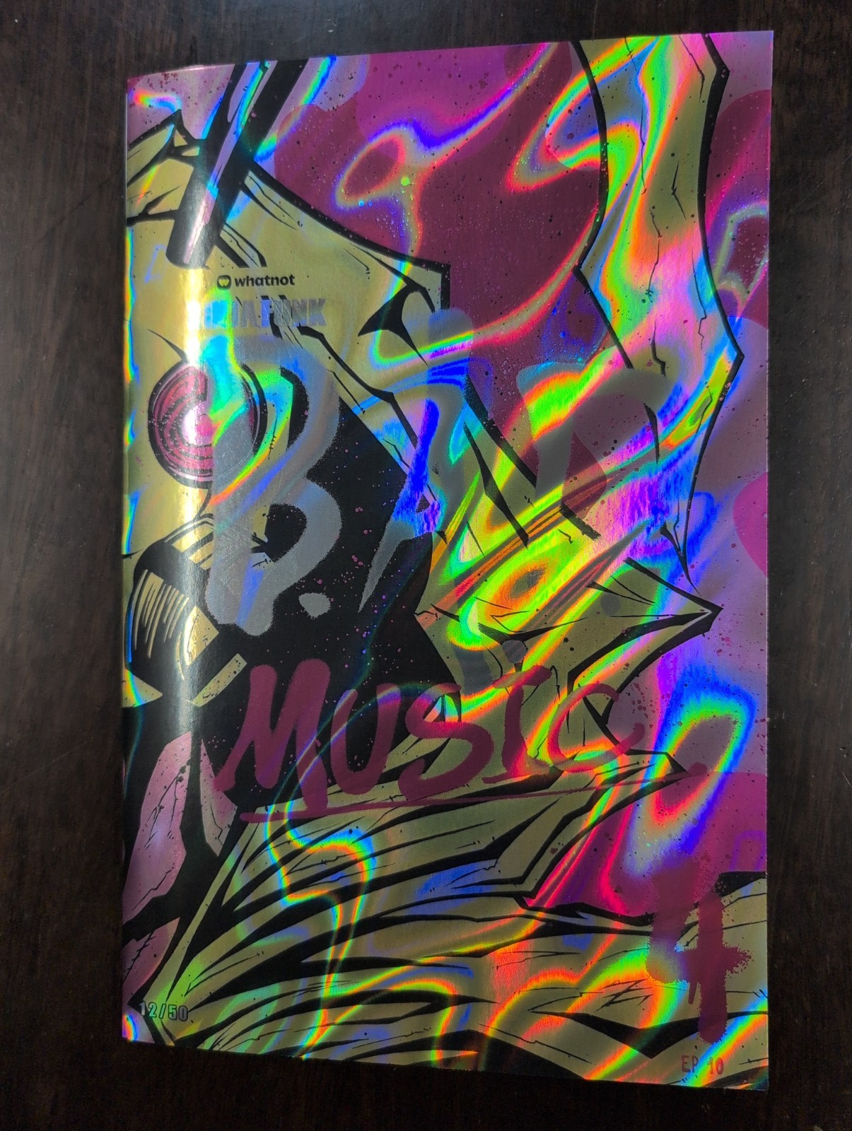 Ninja Funk #4 B.A.D Music Rare Foil #12/50 NM
