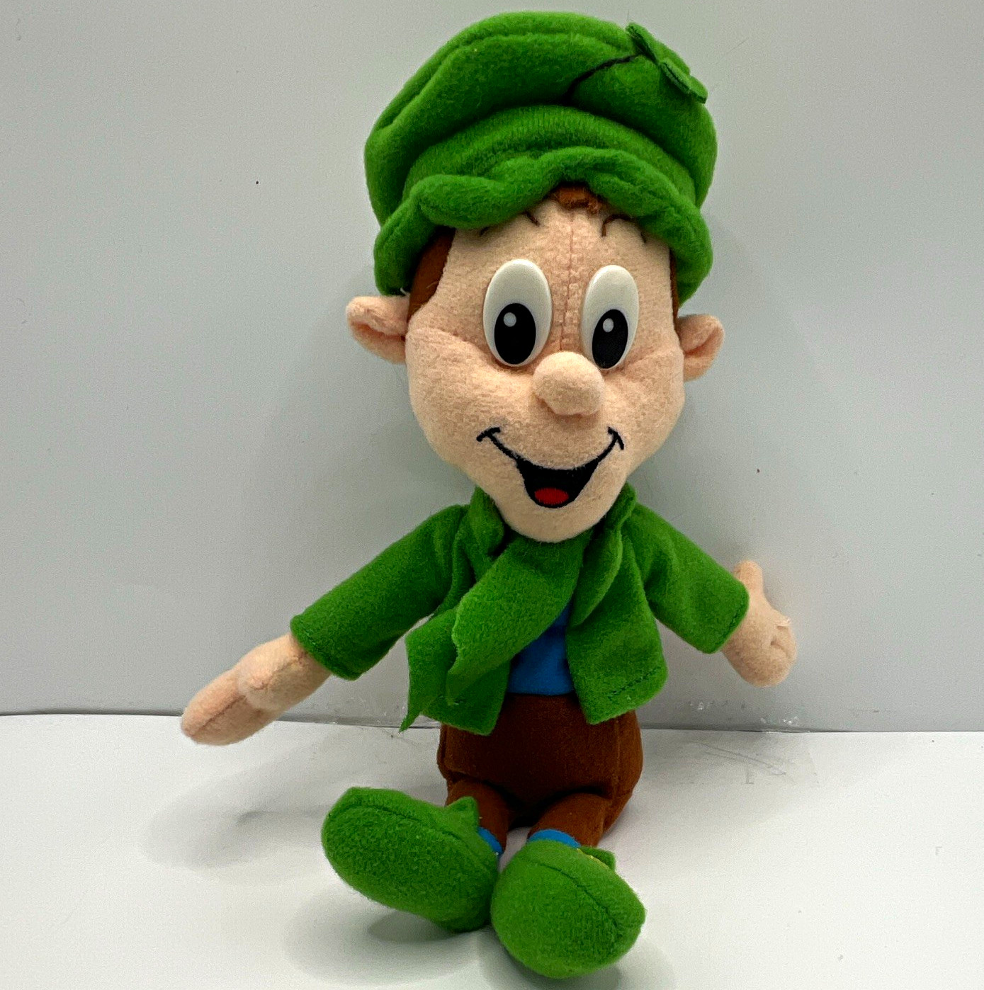 General Mills Cereal Advertising Plush Character Doll w/ Green Hat, 1997