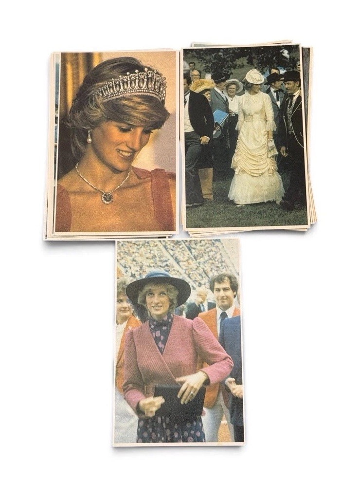 Vintage 1983 Princess Diana Charles Canada Royal Tour Postcards Set Of 15