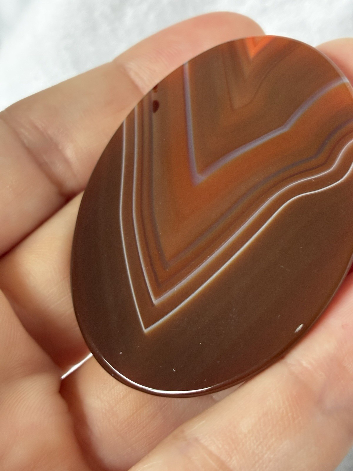 Lake Superior Cabochon 40 x 50 mm From Grandpa’s Rock Shop Estate