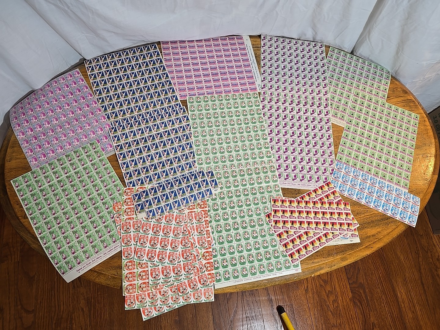 Vintage rare Mint Crippled Children Stamps Collection lot Vintage rare Mint Crippled Children Stamps Collection lot