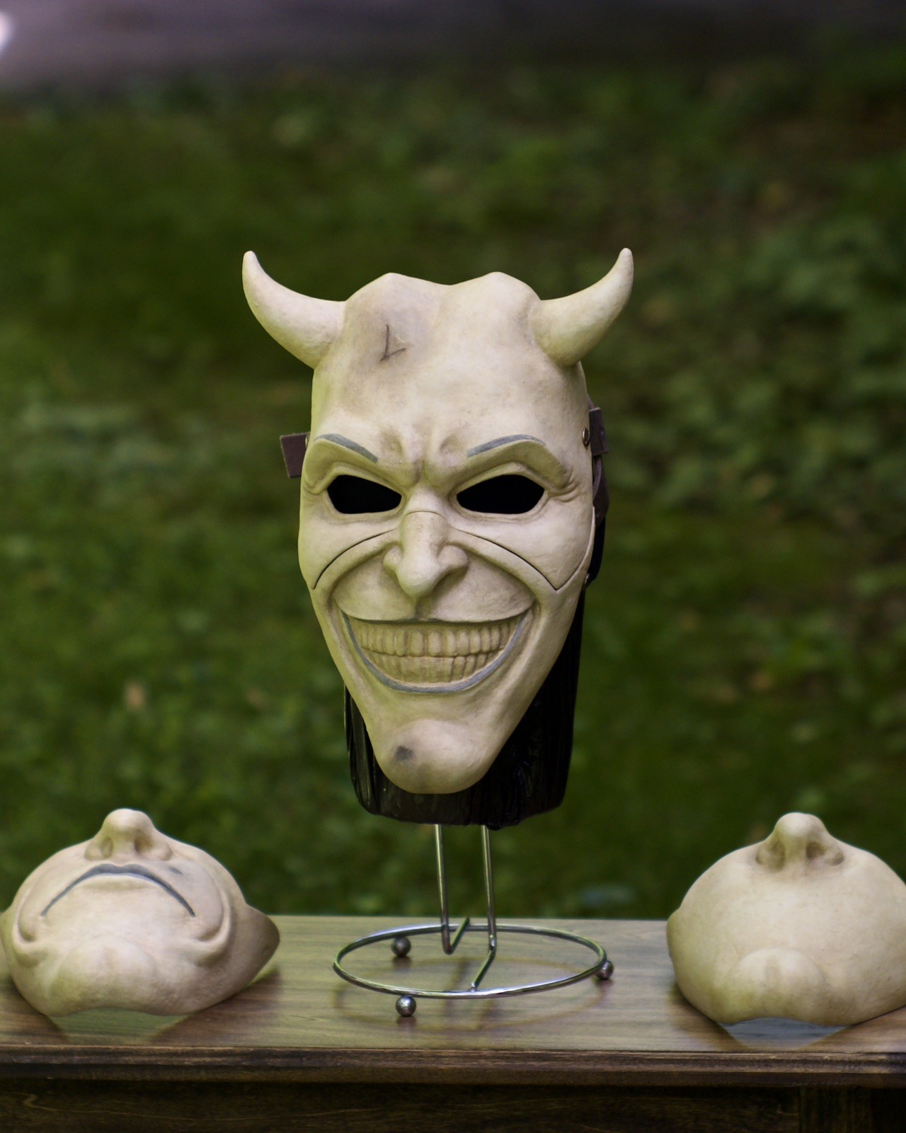 The Black Phone The Grabber Masks Horror Movie  Prop Replica 