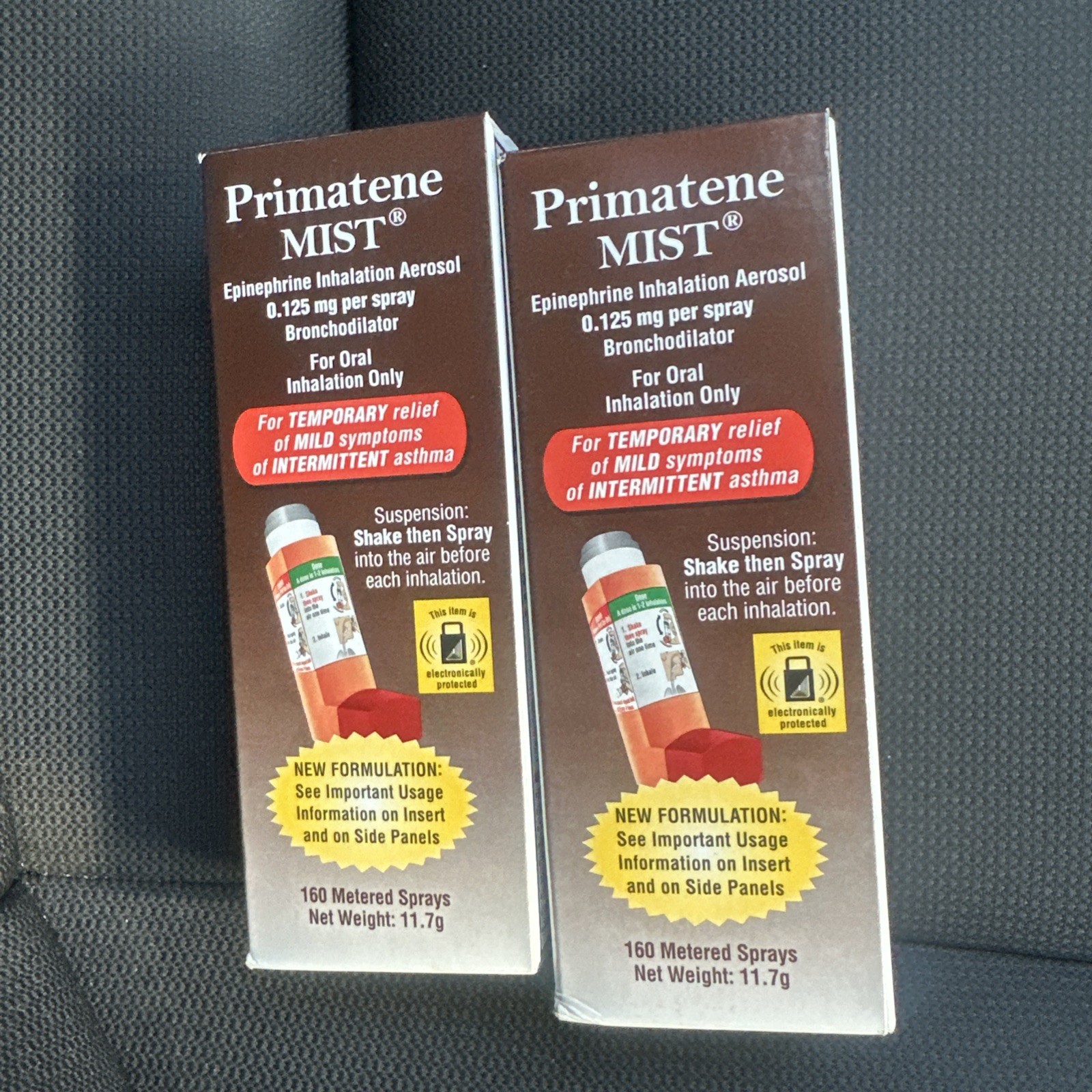 (2 pack) Primatene MIST Epinephrine Oral Inhalation Aerosol Fee Ship US (2 pack) Primatene MIST Epinephrine Oral Inhalation Aerosol Fee Ship US