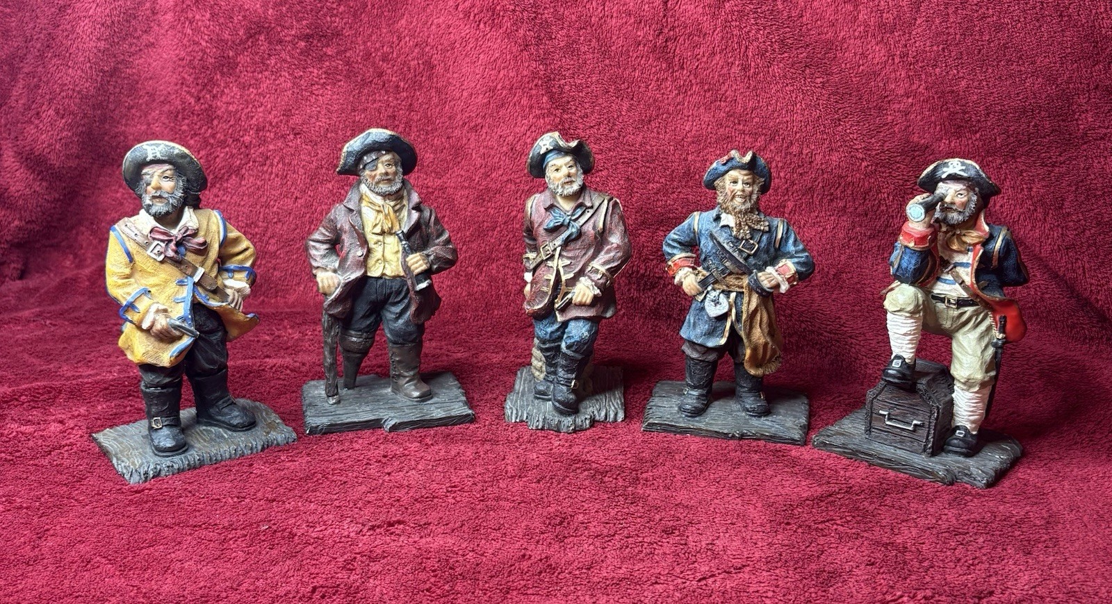 Vintage K’s Collection Nautical Series Limited Edition Set Of Five 