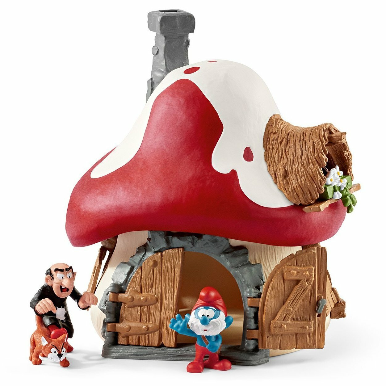 20803 Smurf House with Papa & Gargamel Schleich Figurine Figure Rare Toy Smurfs 20803 Smurf House with Papa & Gargamel Schleich Figurine Figure Rare Toy Smurfs