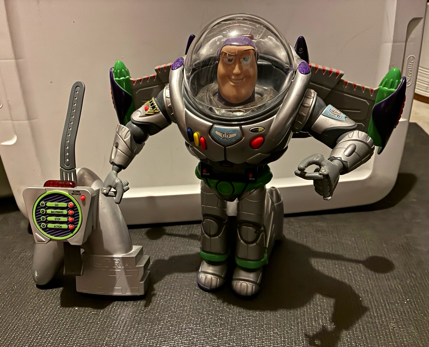 Vintage 1999 Ultra Buzz Lightyear Wake-up System