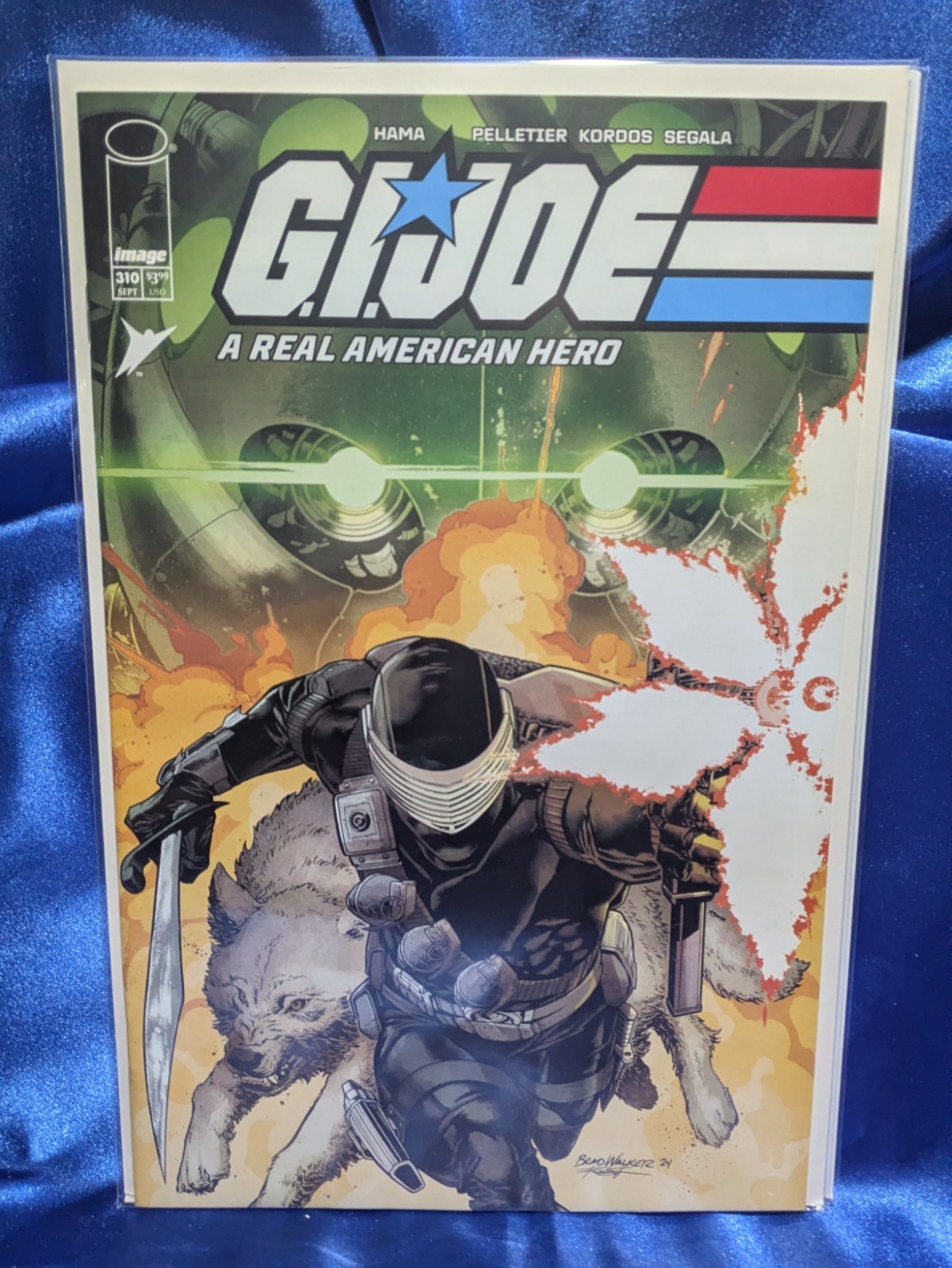 G.I. Joe: A Real American Hero #310 1:10 Brad Walker Incentive Image 2024