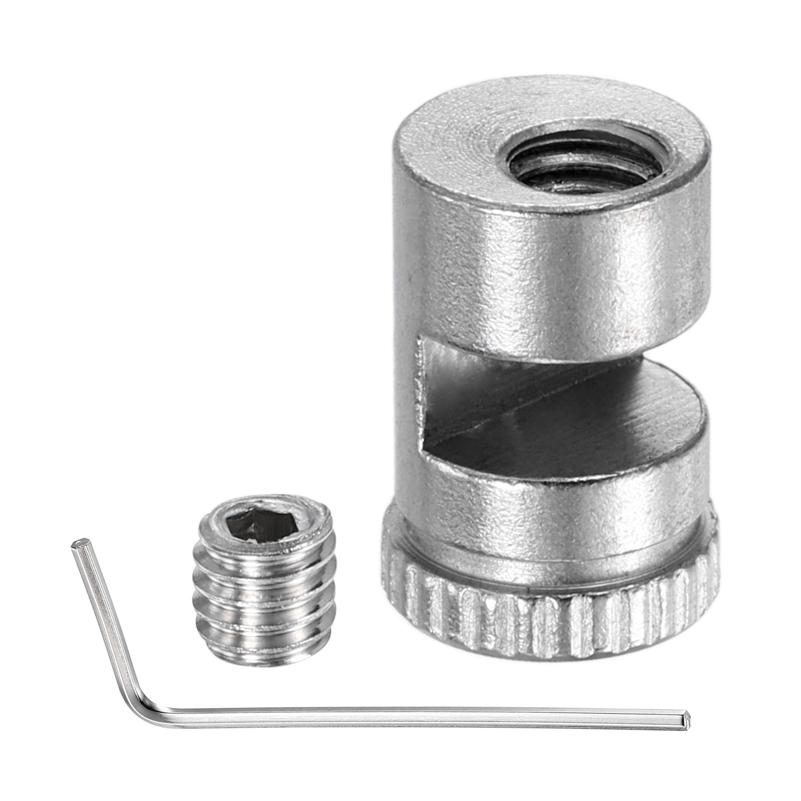 1 Set 2.5mm Folding Knife Thumb Studs Replacement with Hex Wrench Silver 1 Set 2.5mm Folding Knife Thumb Studs Replacement with Hex Wrench Silver