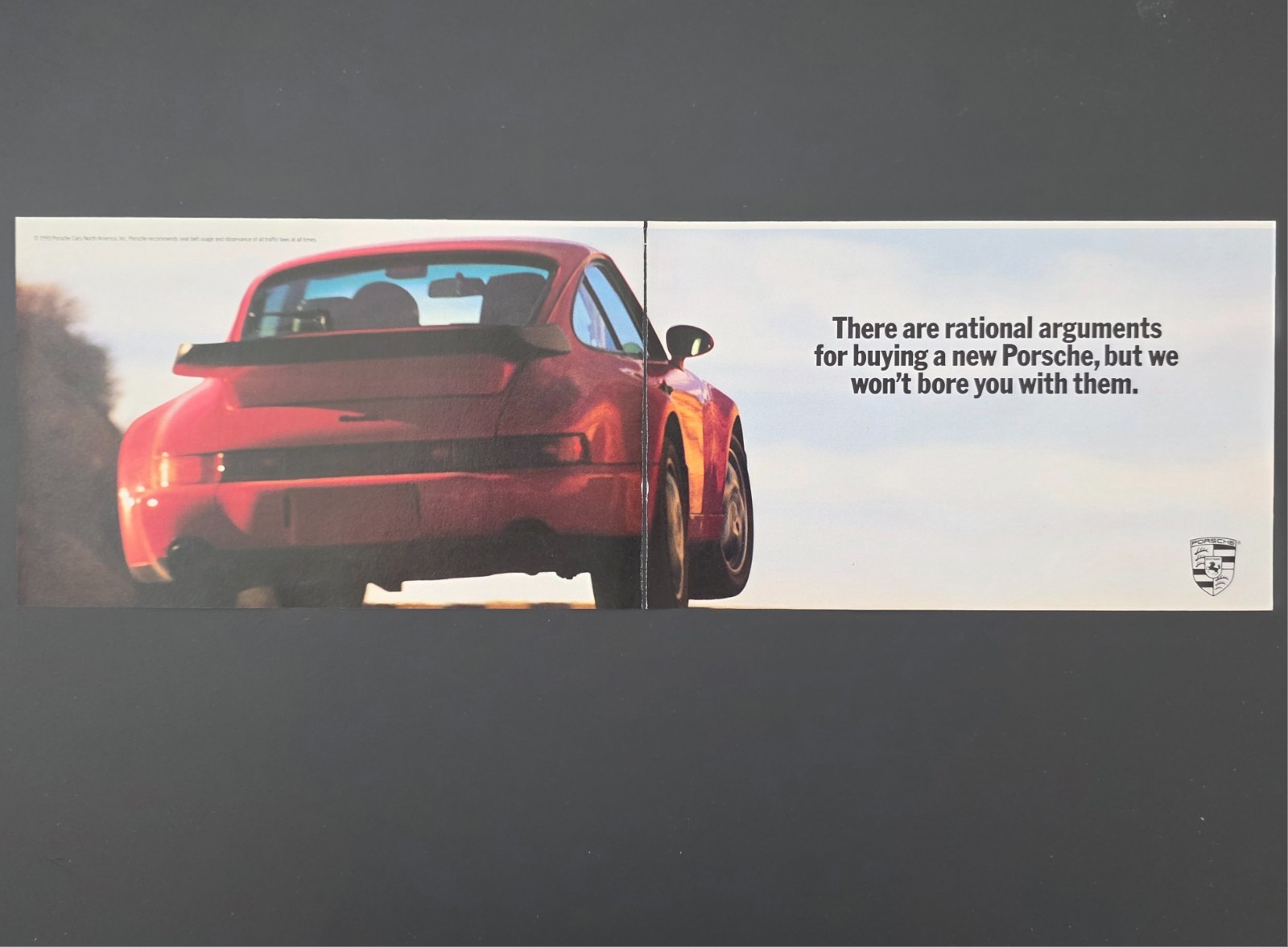 1993 2-Page PRINT AD Porsche 911 Turbo \