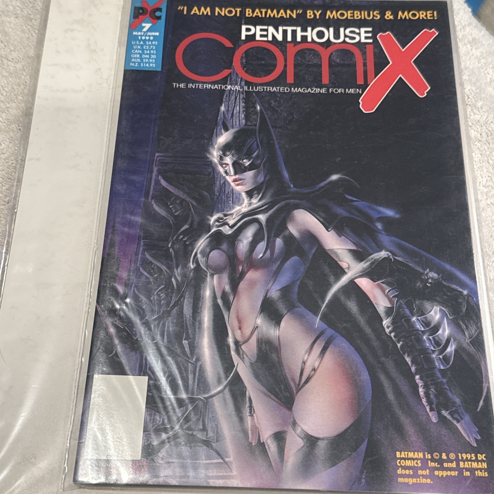Penthouse Comix Volume 2 Number 7 May/June 1995 Comic Book Size Bagged & Boarded Penthouse Comix Volume 2 Number 7 May/June 1995 Comic Book Size Bagged & Boarded