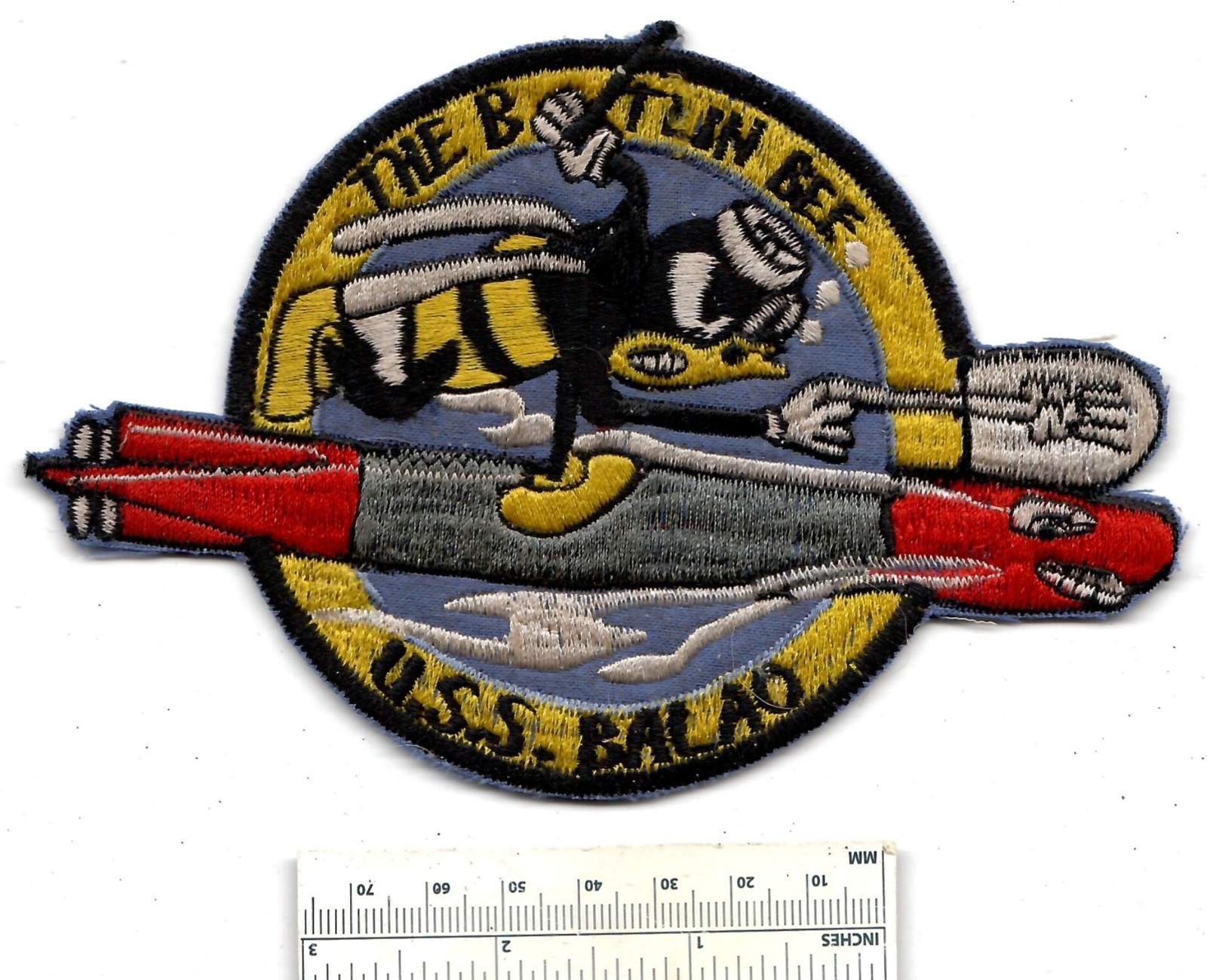 WW2 Submarine USS BALAO SS-285 WWII Sub Boat US Navy Shoulder Patch USN WW2 Submarine USS BALAO SS-285 WWII Sub Boat US Navy Shoulder Patch USN