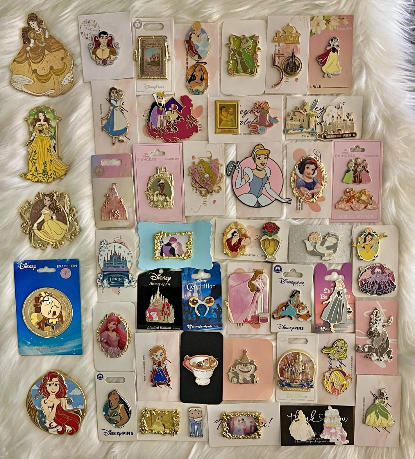ATTN RESELLERS: Large Collection of 53 Auth / Fantasy Princess Pins. LE, Jumbos ATTN RESELLERS: Large Collection of 53 Auth / Fantasy Princess Pins. LE, Jumbos