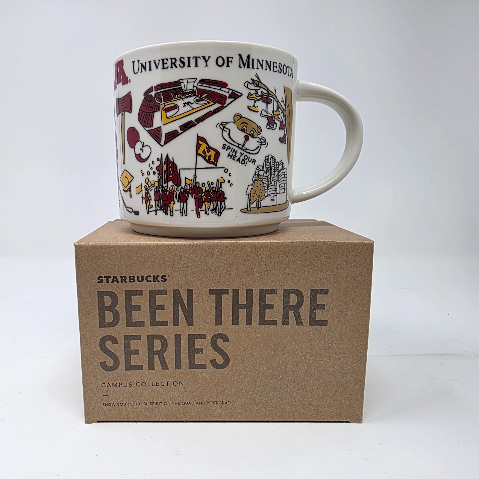 Starbucks University of Minnesota Been There Series Campus Collection 14oz Mug