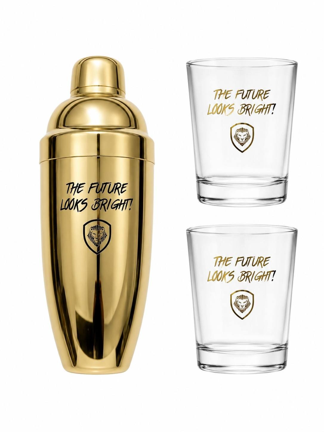 Elegant cocktail set in a gift box with gold details. NEW Elegant cocktail set in a gift box with gold details. NEW