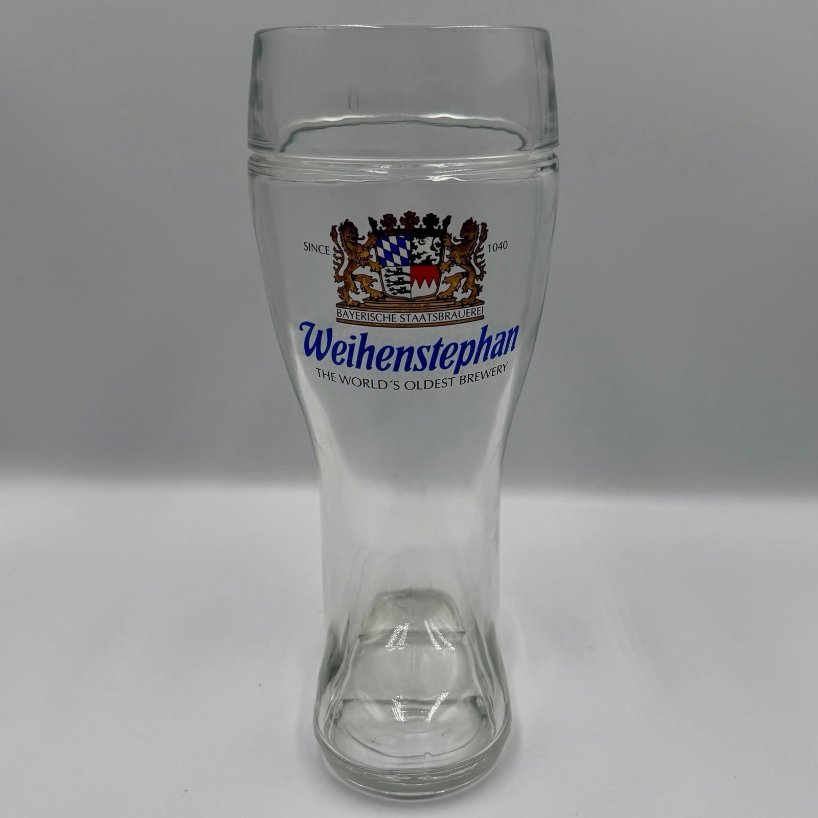 Vintage Weihenstephan German Beer Glass Boot Germany Oktoberfest