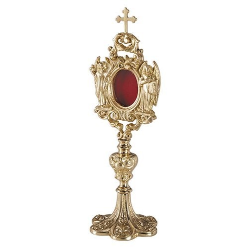 Religious Beautiful Design Small Reliquary Sudbury Brass For Church & Chapel Religious Beautiful Design Small Reliquary Sudbury Brass For Church & Chapel