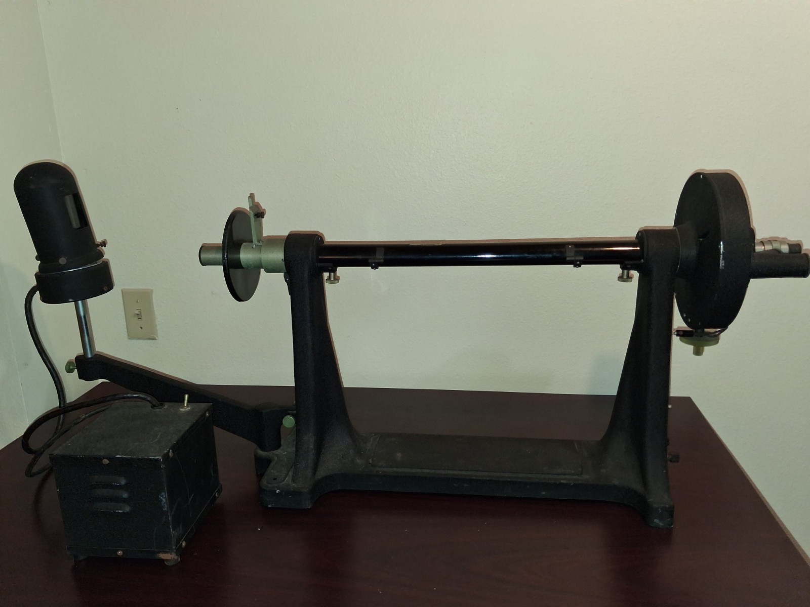  Vintage O. C. Rudolph & Sons Polarimeter No. 232 Setup