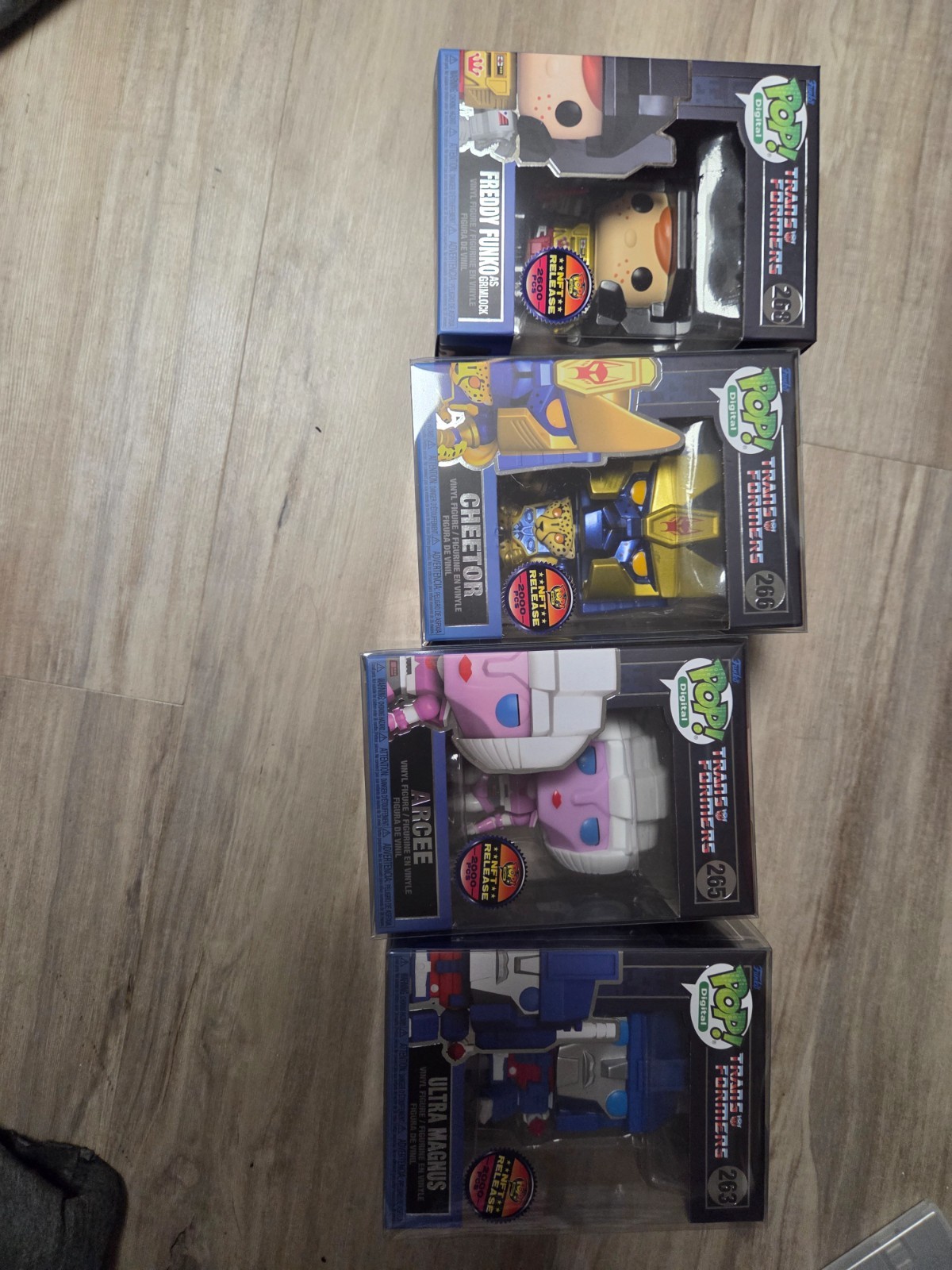 transformers funko pop lot rare 4 pops 263 265 266 268