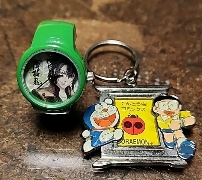 Finger/Pocket Watch Character B Okita Ring Hakuoki & Doraemon Ring Finger/Pocket Watch Character B Okita Ring Hakuoki & Doraemon Ring