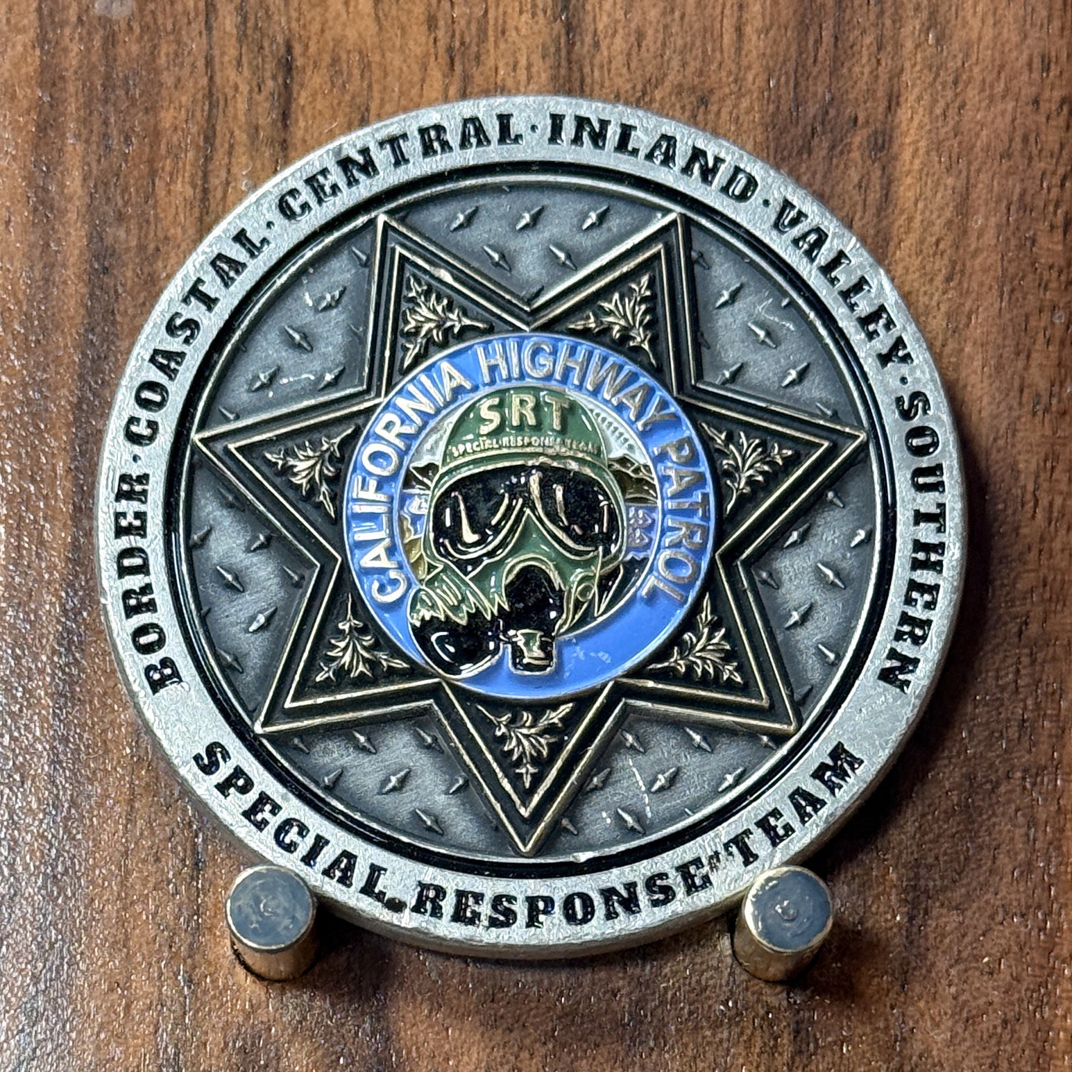 CHP California Highway Patrol SRT Special Response Team Challenge Coin  M#23
