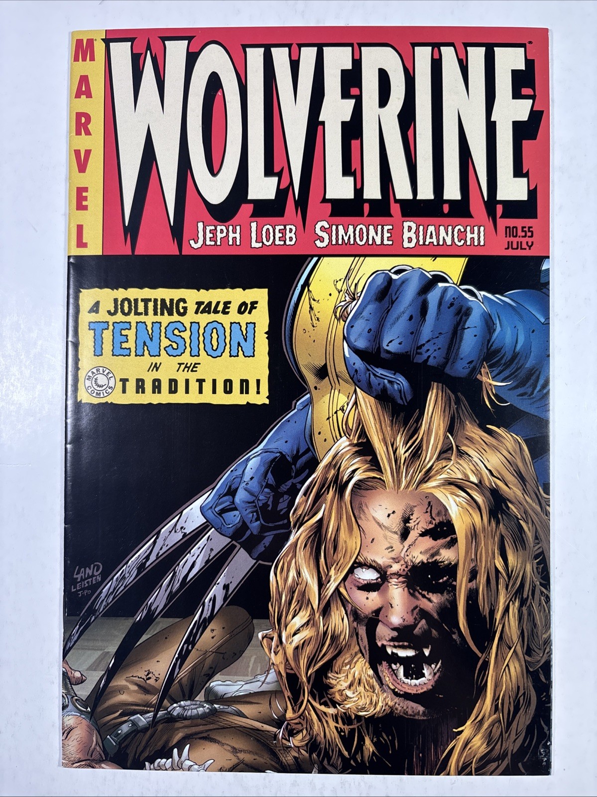 Wolverine #55 Land Cover (Marvel Comics September 2007)