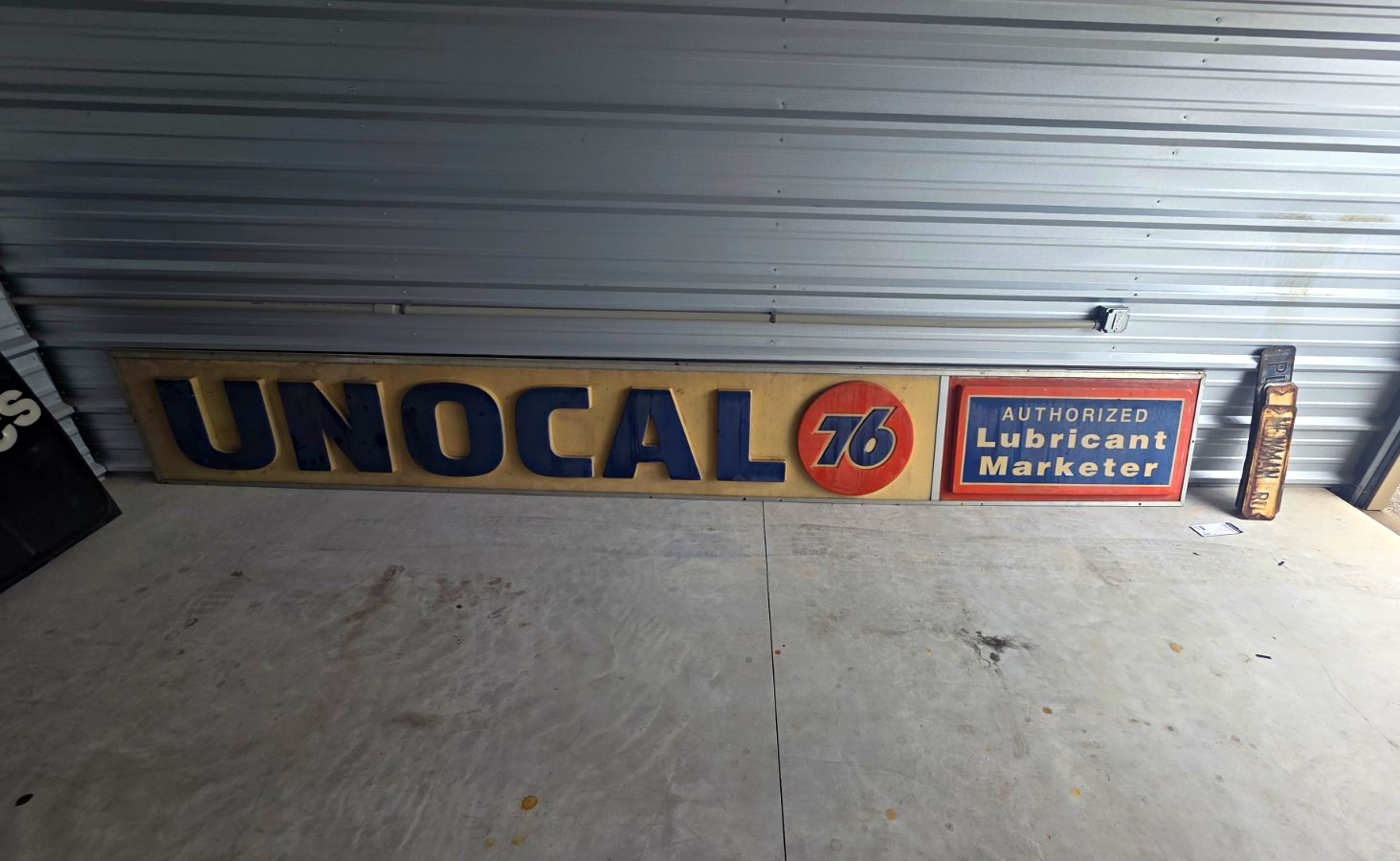 Vintage UNOCAL 76 Gas Station Sign – Huge 15.5 FT Advertising Sign