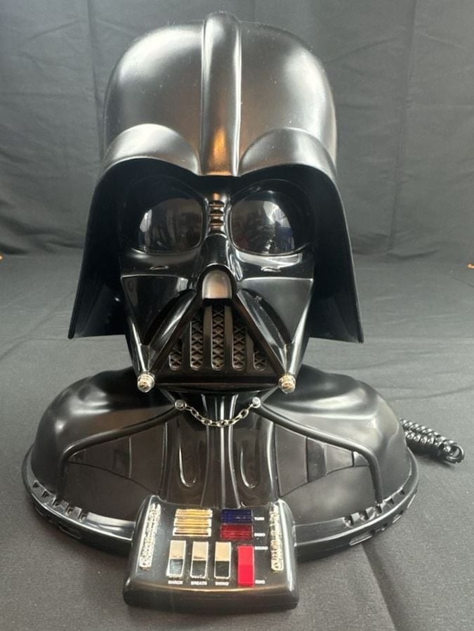 Telemania Star Wars Darth Vader Landline Telephone