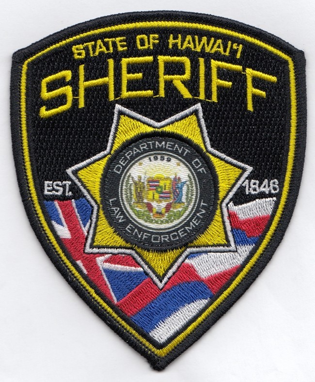 A29 DLE HAWAII STATE HAWAII DEPARTMENT LAW ENFORCEMENT SHERIFF PATCH FBI POLICE A29 DLE HAWAII STATE HAWAII DEPARTMENT LAW ENFORCEMENT SHERIFF PATCH FBI POLICE