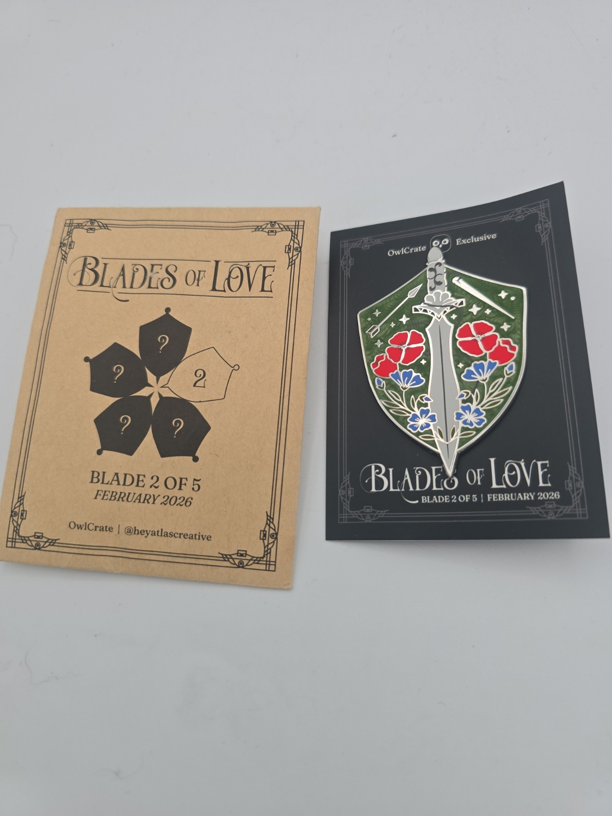 Owlcrate Blades Of Love Feb 2026 Powerless