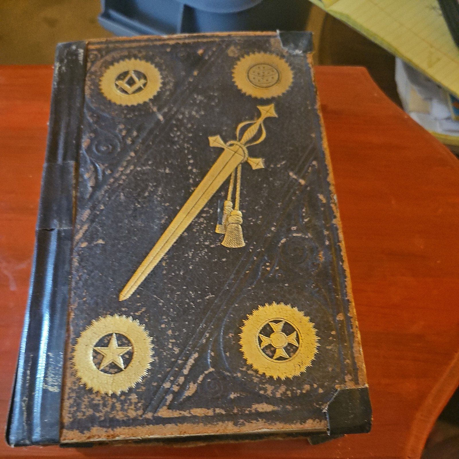 Scarlet Book of Free Masonry by M.W. Redding, 1889, Free Masons, Knights Templa