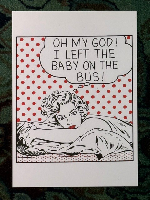 OH MY GOD I LEFT THE BABY ON THE BUS : Flying Fish, Inglewood OH MY GOD I LEFT THE BABY ON THE BUS : Flying Fish, Inglewood