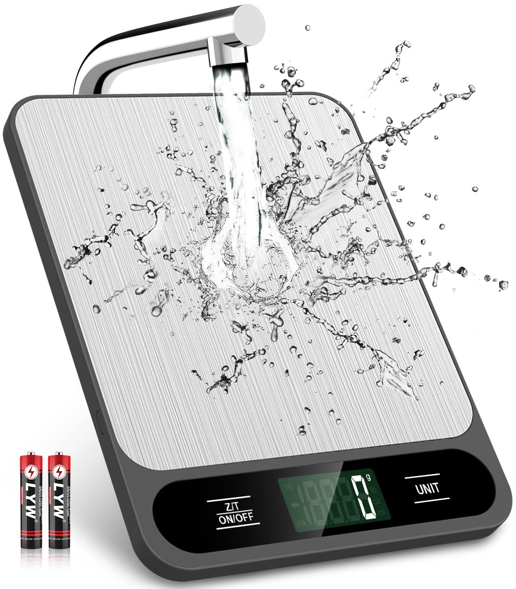 Mik-Nana Food Scale, 10kg/22lb Digital Kitchen 5.5 x 7.4 x 0.57 inches, Black Mik-Nana Food Scale, 10kg/22lb Digital Kitchen 5.5 x 7.4 x 0.57 inches, Black