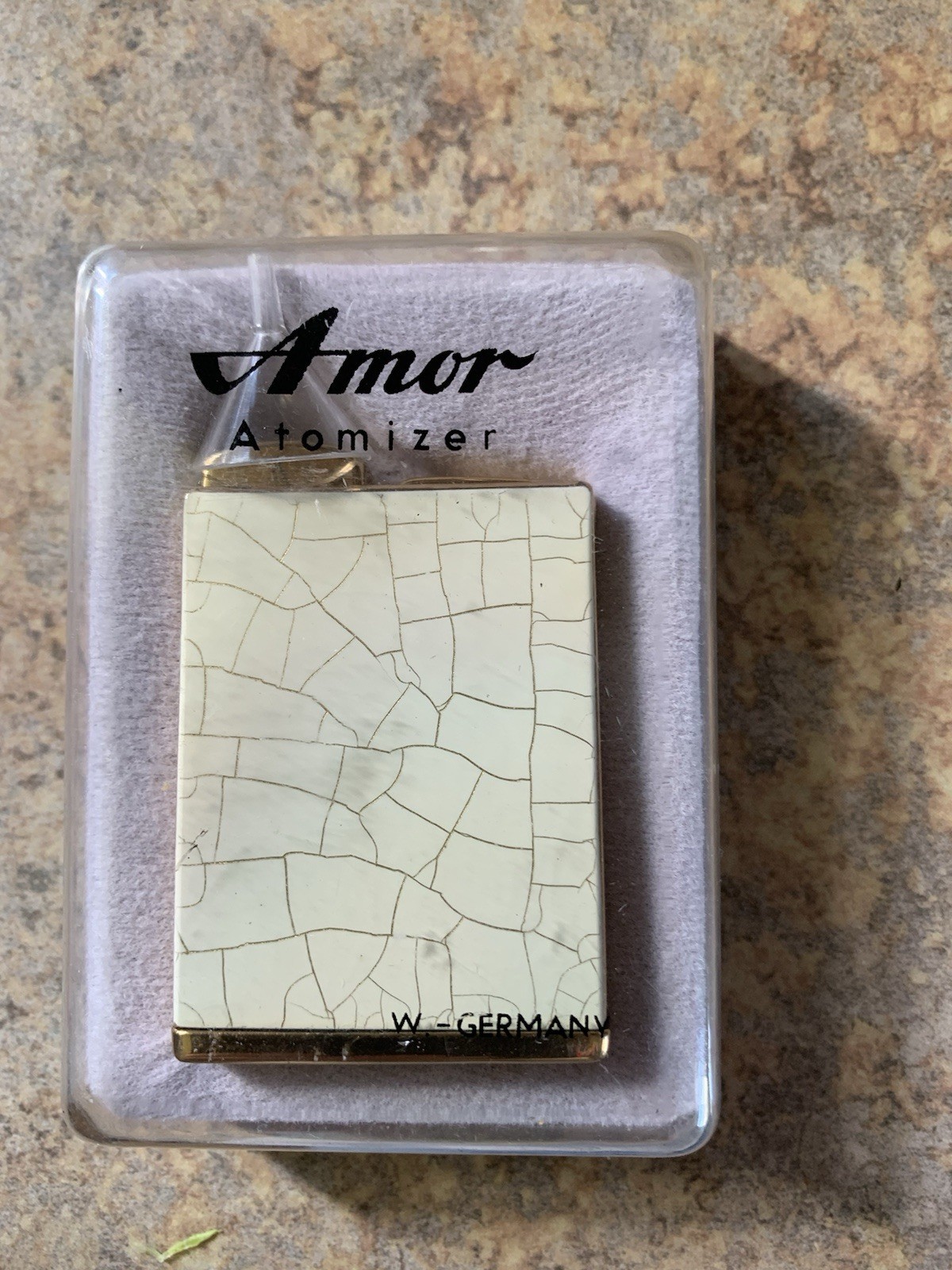 Vintage Consul Amor Pocket Perfume Atomizer W German Travel Pocket In Package Vintage Consul Amor Pocket Perfume Atomizer W German Travel Pocket In Package