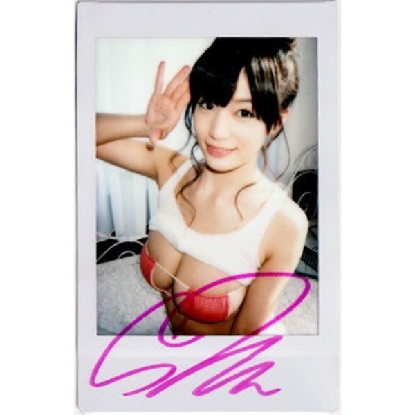 Shoko Takahashi Auto Autographed Signed Cheki Photo Japan Shoko Takahashi Auto Autographed Signed Cheki Photo Japan