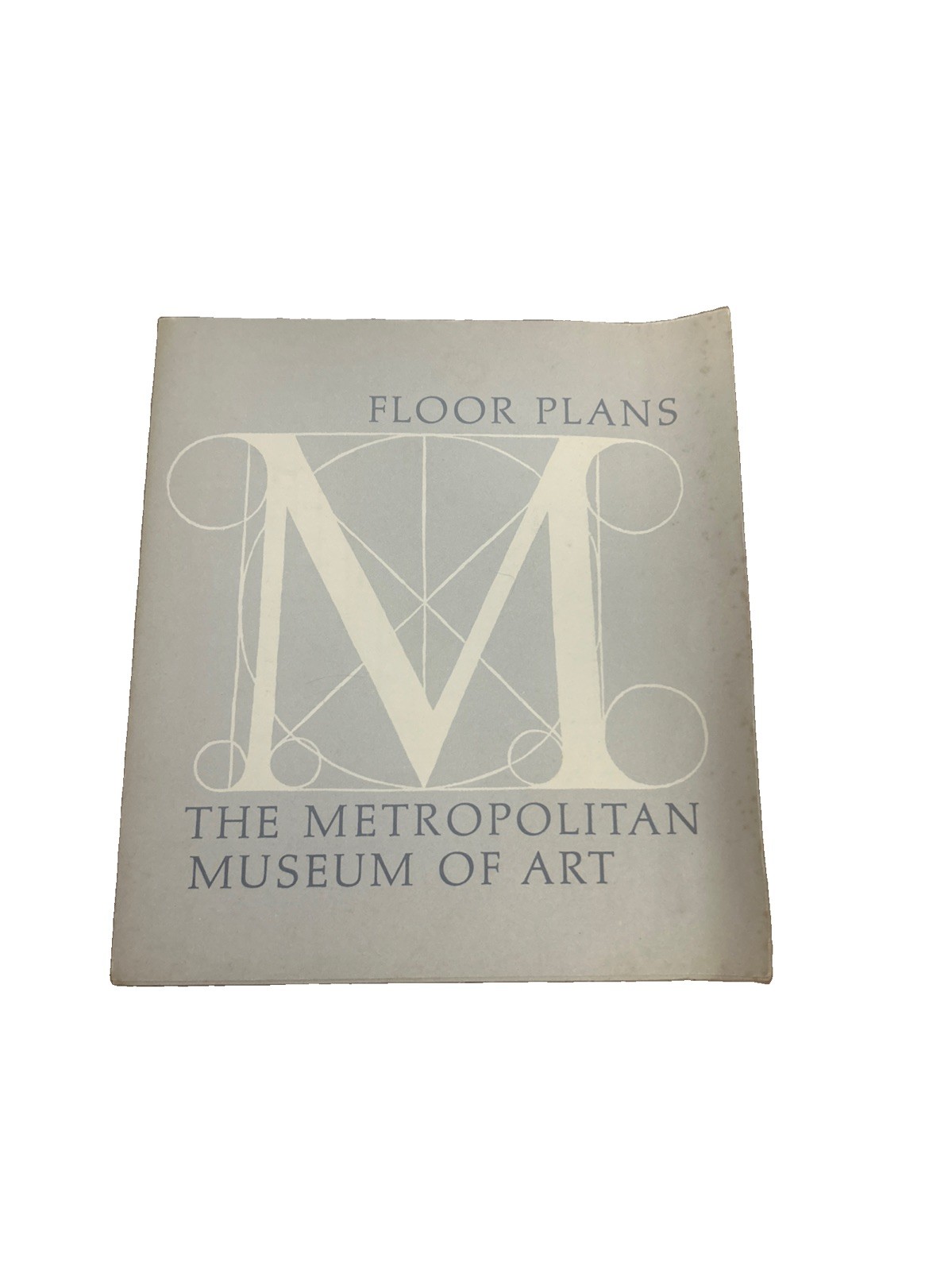 Vintage Metropolitan Museum of Art NY Membership Brochure & Floor Plan Map 1970s