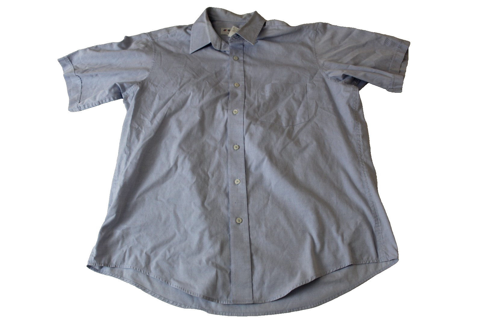 Vintage United by Brookhurst Men’s Short Sleeve Button-Up Shirt Size 17 Vintage United by Brookhurst Men’s Short Sleeve Button-Up Shirt Size 17