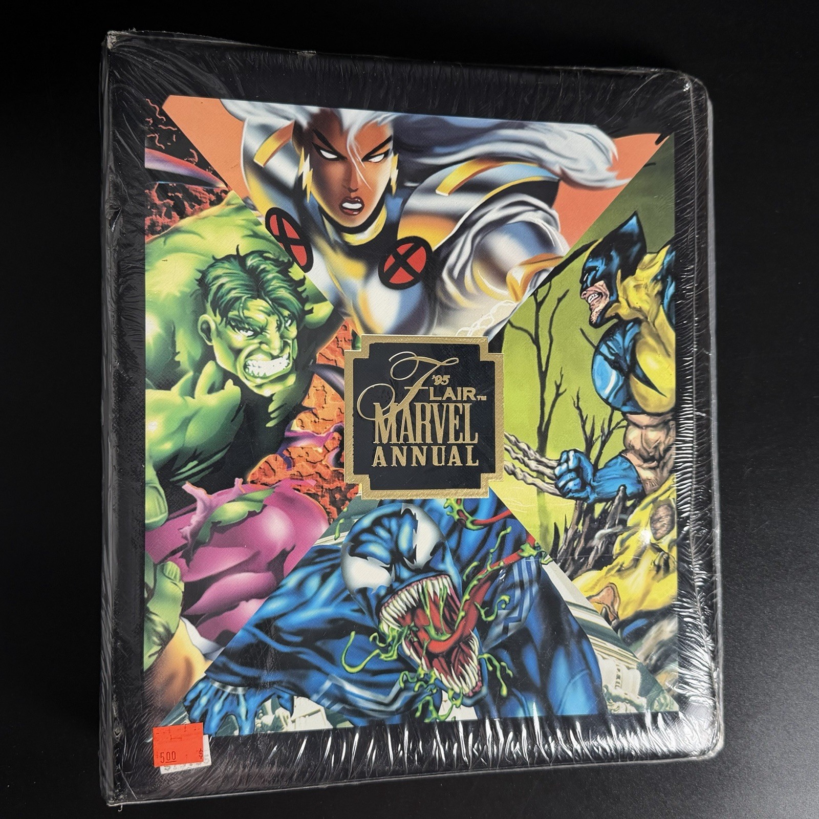 1995 Flair Marvel Annual Binder -3 Oversize Promo Cards Included - Sealed/ NEW 1995 Flair Marvel Annual Binder -3 Oversize Promo Cards Included - Sealed/ NEW