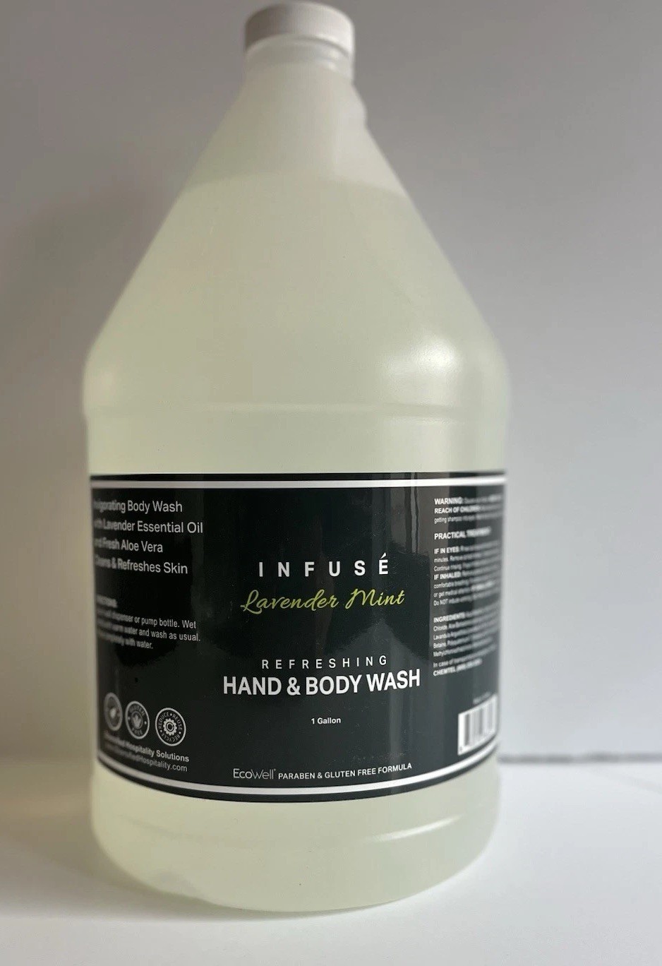 Hand/Body Wash | Infuse Lavender Mint Hotel | 1 Gallon | For Hospitality & Va...