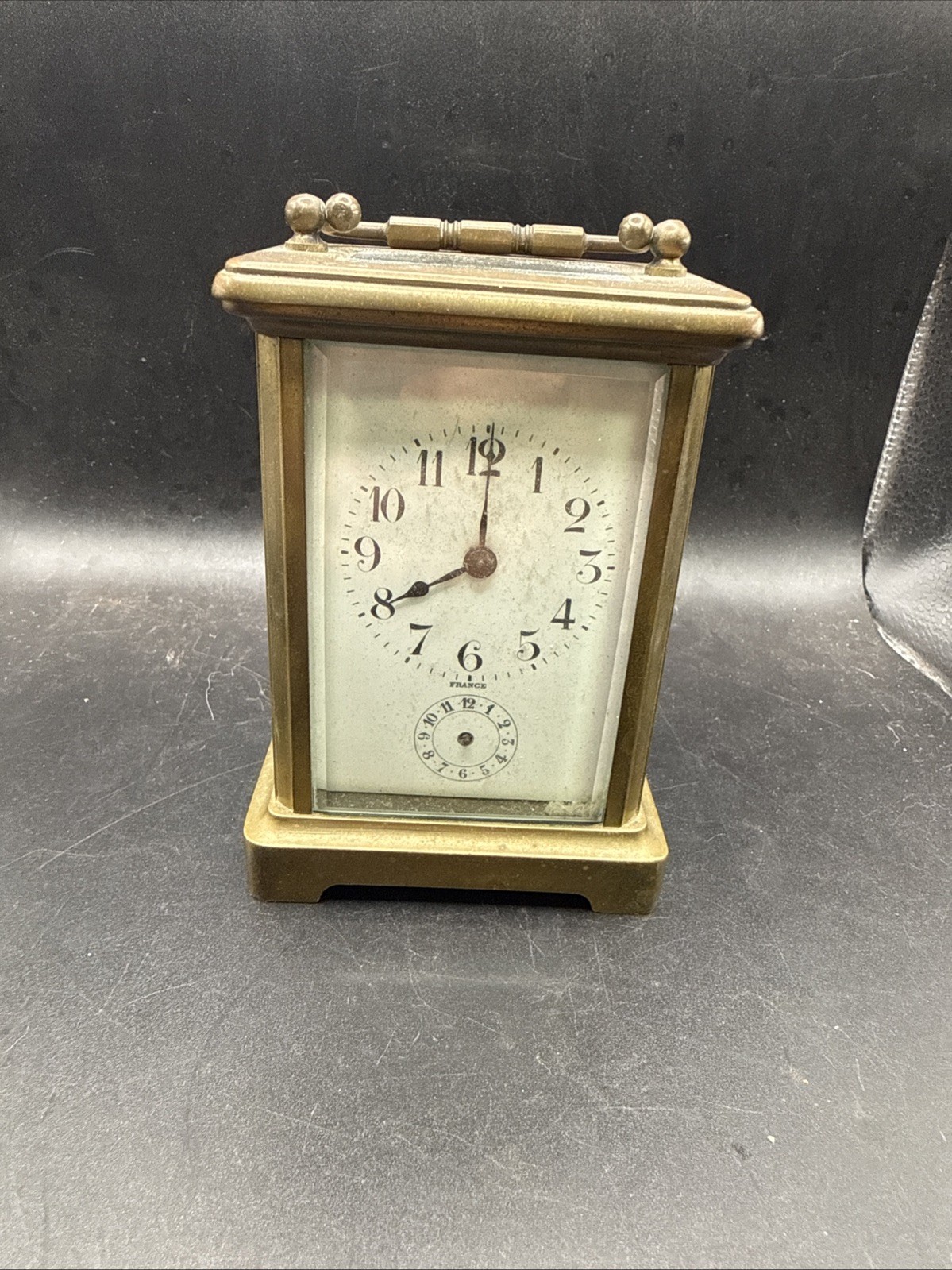 Vintage French Carriage Clock John Wanamaker No Key Vintage French Carriage Clock John Wanamaker No Key