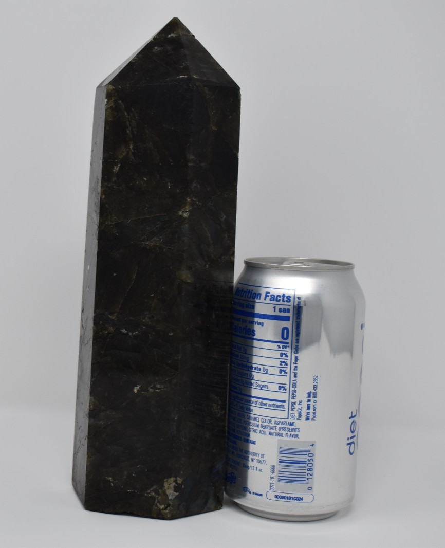 Labradorite Tower 2043 grams, 240 mm tall