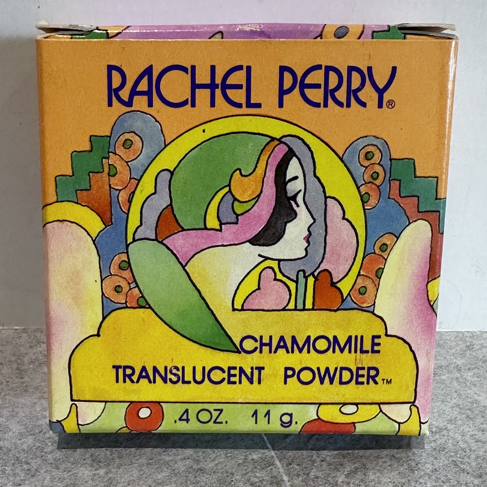 Rachel Perry Chamomile Translucent Pressed Powder Light & Sheer 80s VTG .4oz NOS Rachel Perry Chamomile Translucent Pressed Powder Light & Sheer 80s VTG .4oz NOS