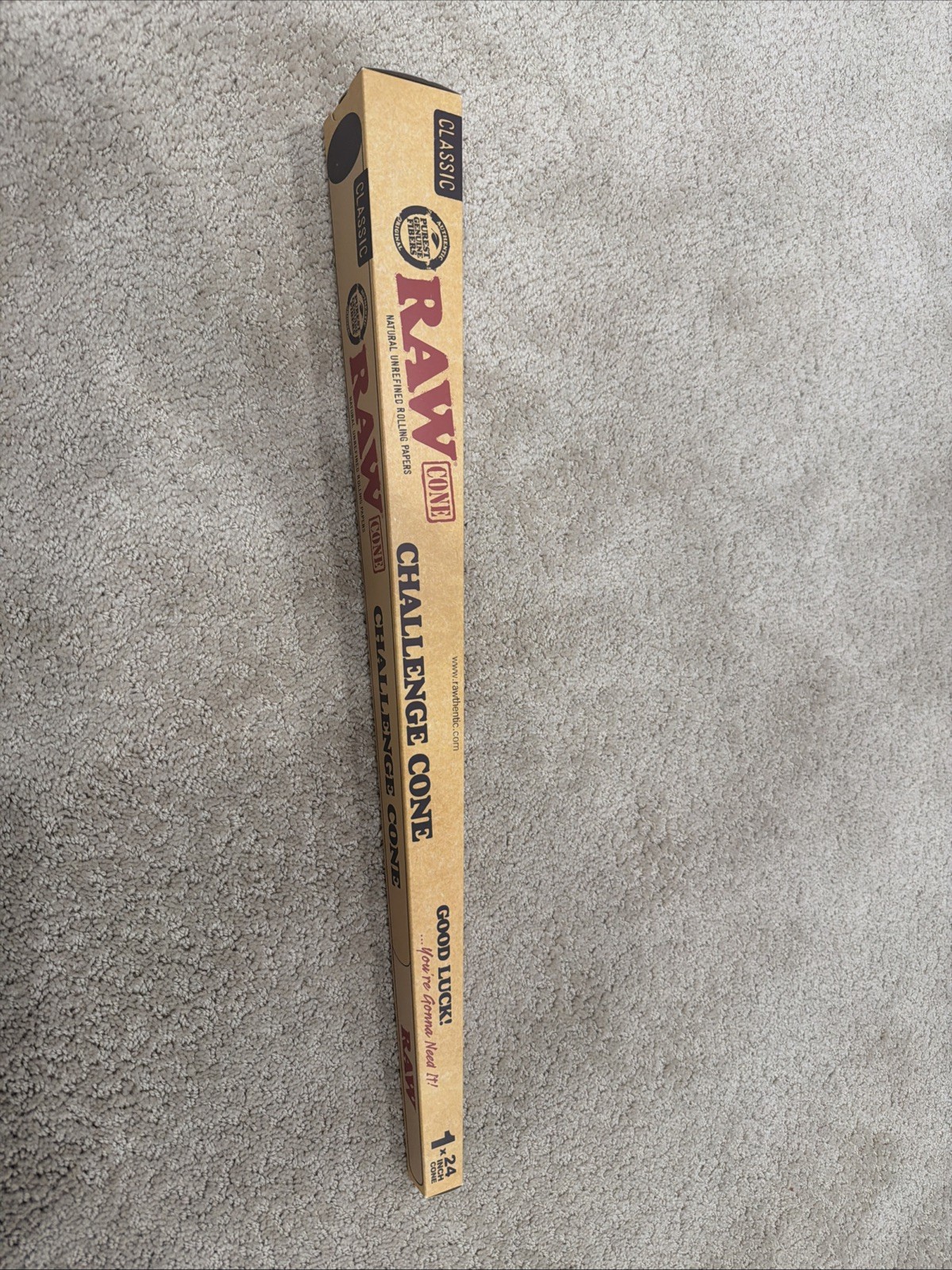 RAW Classic Challenge Cone 2-Foot/ 24 Inch New In Box