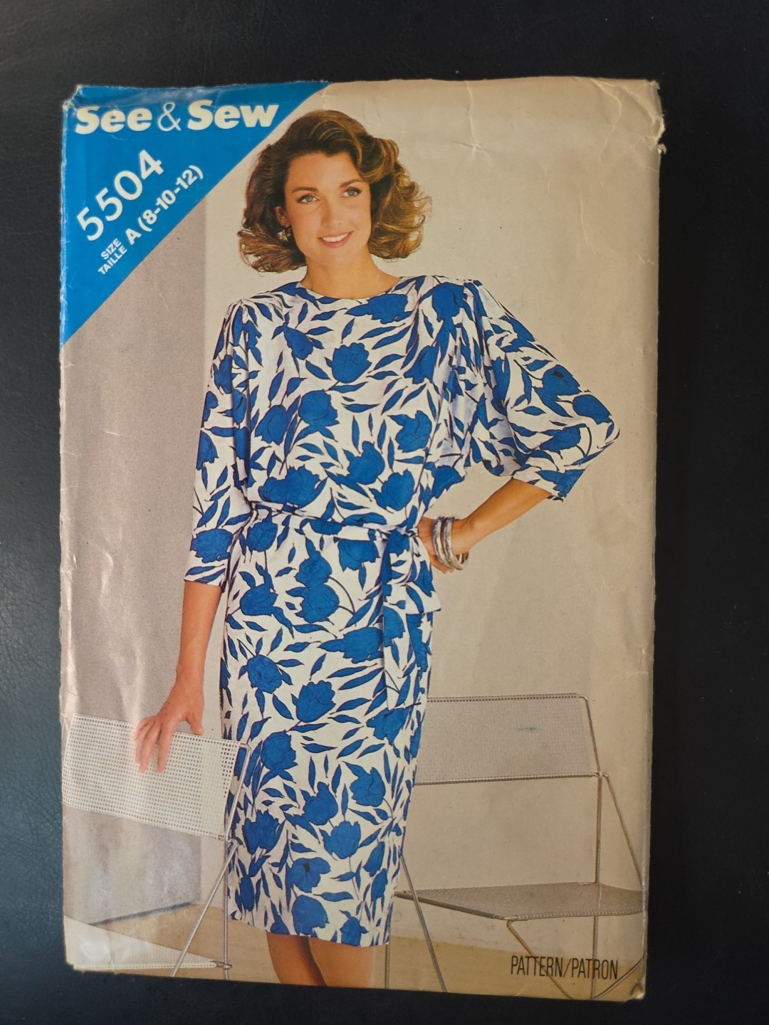 BUTTERICK SEE & SEW 5504 Loose Fitting DRESS PATTERN Vintage UC FF BUTTERICK SEE & SEW 5504 Loose Fitting DRESS PATTERN Vintage UC FF