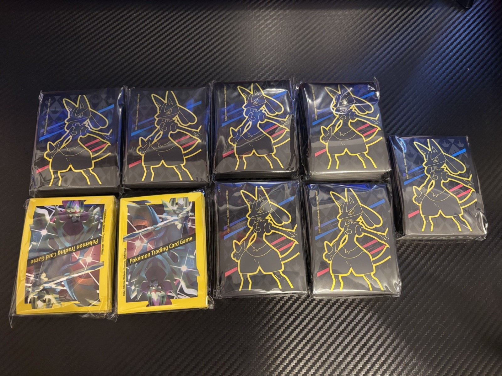 Sealed Pokemon ETB Sleeves X 9 Packs Sealed Pokemon ETB Sleeves X 9 Packs