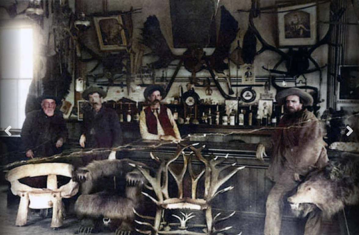 OLD WEST Table Bluff Saloon Humbolt Co. California 1889 - 5 x 7 in Photo Print